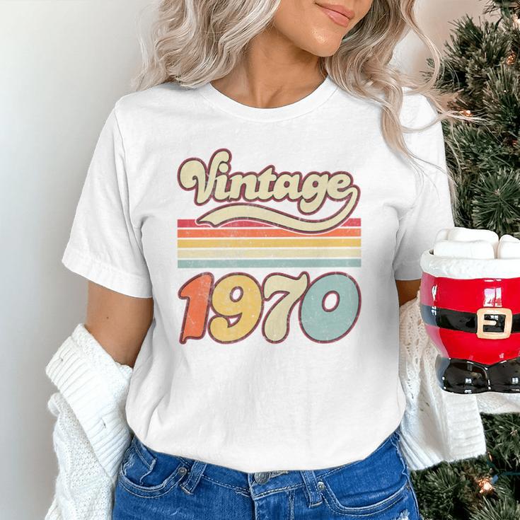 Vintage 1970 Birthday Retro Style 70's Born Nostalgia Outfit Premium Tri-Blend Unisex T-Shirt Vintage 1970 Birthday Retro Style 70's Born Nostalgia Outfit Premium Tri-Blend Unisex T-Shirt
