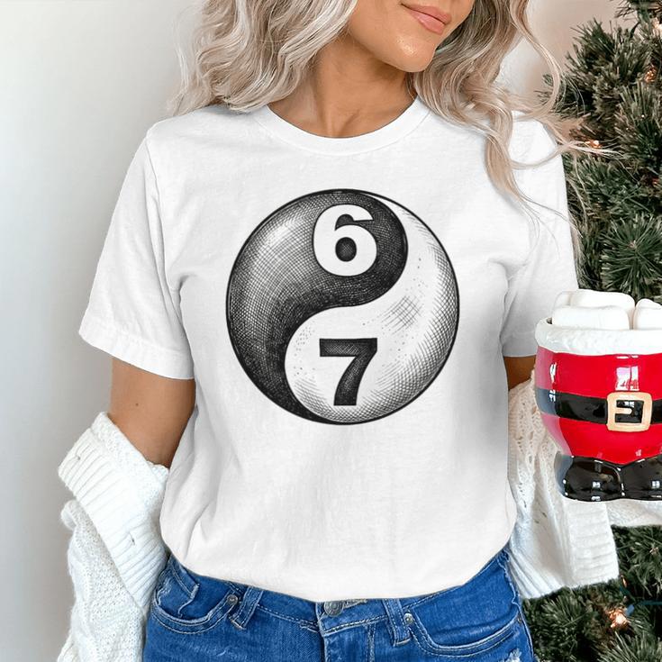 Vintage 6 7 Sketch Yin Yang Namaste Six Seven Nostalgia Unisex T-Shirt Vintage 6 7 Sketch Yin Yang Namaste Six Seven Nostalgia Unisex T-Shirt