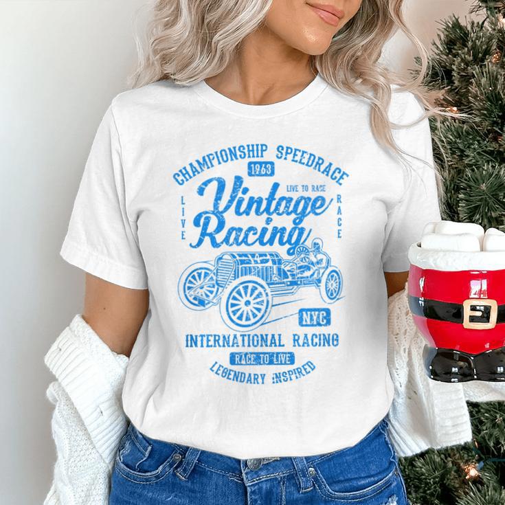 Vintage Racing Automotive Nostalgia Distressed Car Premium Tri-Blend Unisex T-Shirt Vintage Racing Automotive Nostalgia Distressed Car Premium Tri-Blend Unisex T-Shirt