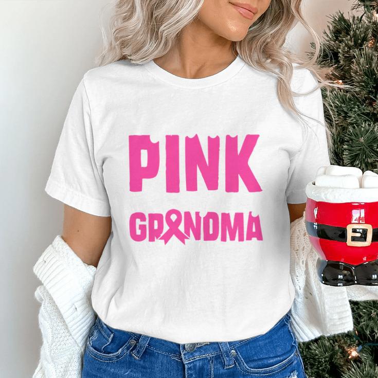 I Wear Pink In Memory Of My Grandma Breast Cancer Awareness Unisex T-Shirt I Wear Pink In Memory Of My Grandma Breast Cancer Awareness Unisex T-Shirt