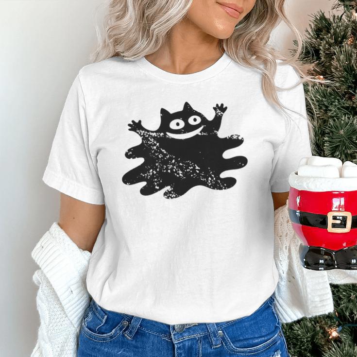 Yk2 Grunge Scary Cat With Tail Tomboy 90s Nostalgia Indie Premium Tri-Blend Unisex T-Shirt