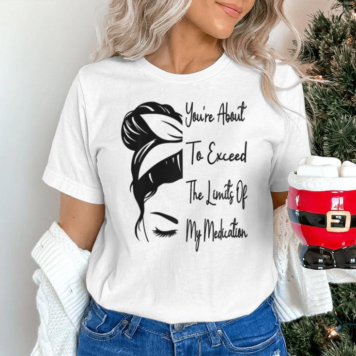 You'Re About To Exceed The Limits Of My Medication Introvert Raglan Baseball Tee Unisex T-Shirt You'Re About To Exceed The Limits Of My Medication Introvert Raglan Baseball Tee Unisex T-Shirt