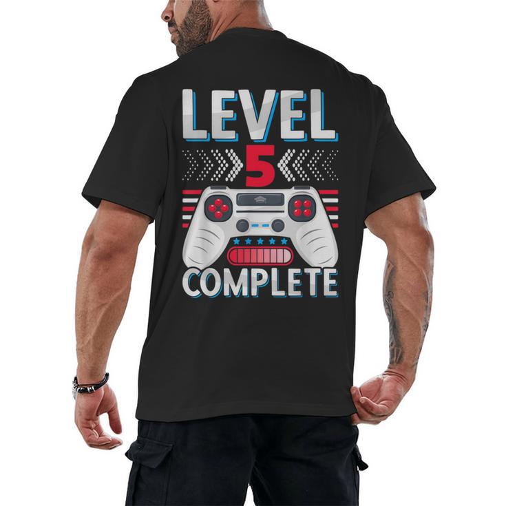 5th Grade Graduation Elementary School Graduate Level 5 Men's Back Print T-Shirt