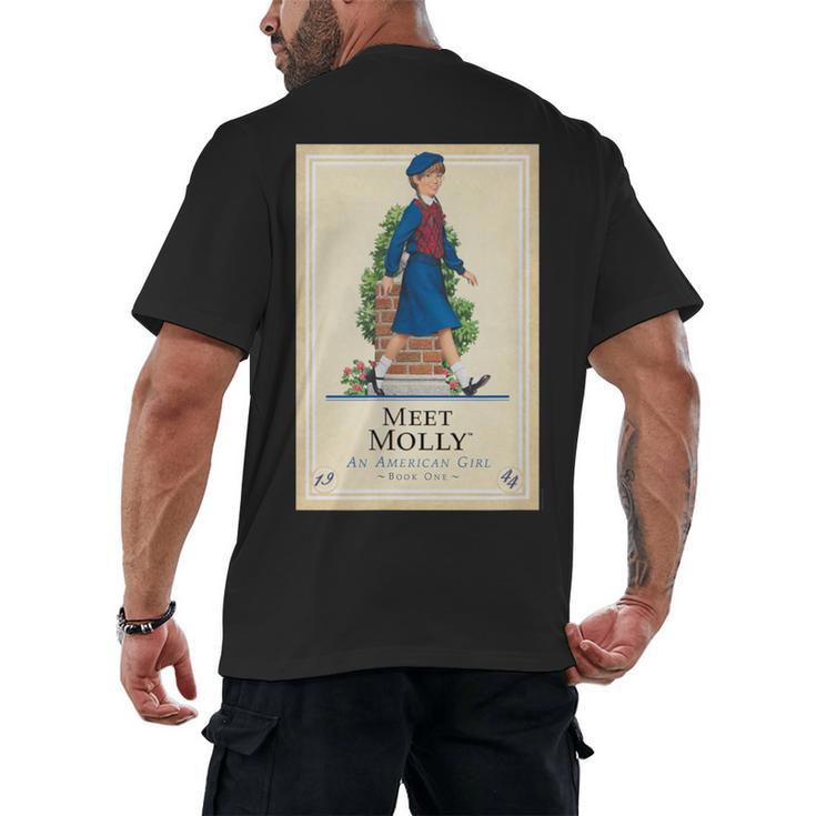 American Girl Meet Molly Book Cover Men's Back Print T-Shirt