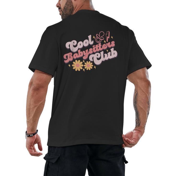 Babysitters Club Book Daycare Provider Friends Childcare Day Men's Back Print T-Shirt