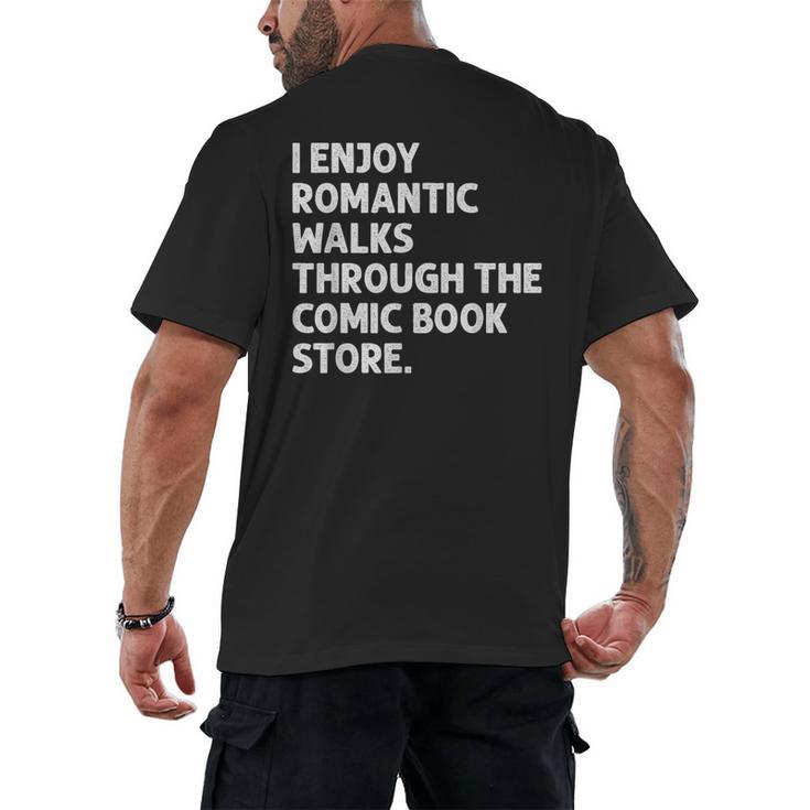 Best Comic Book Art For Men Women Comic Book Comics Lover Men's Back Print T-Shirt
