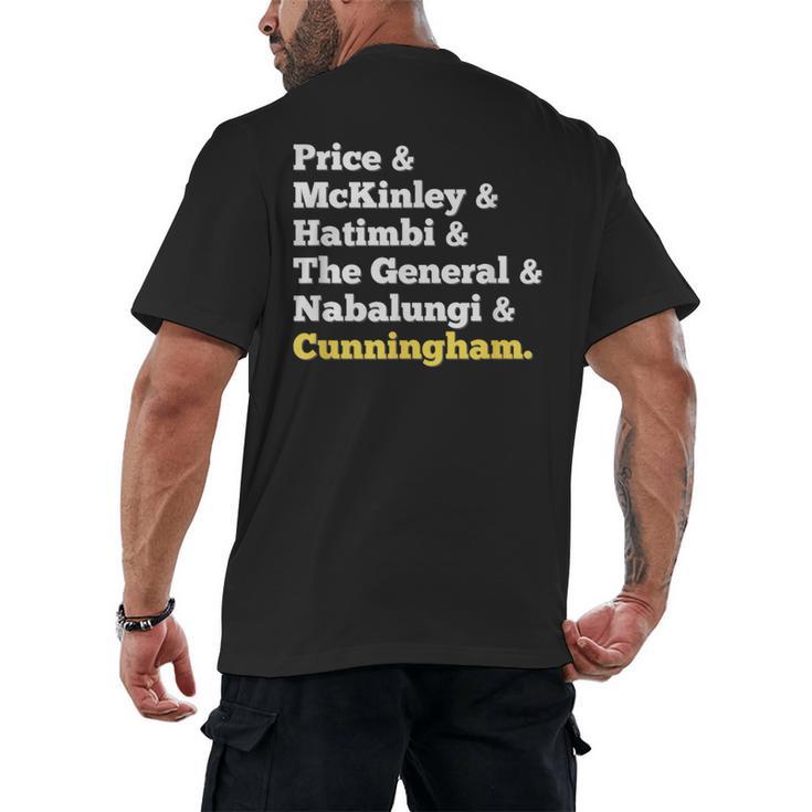 The Book Of Mormon Musical Characters Men's Back Print T-Shirt