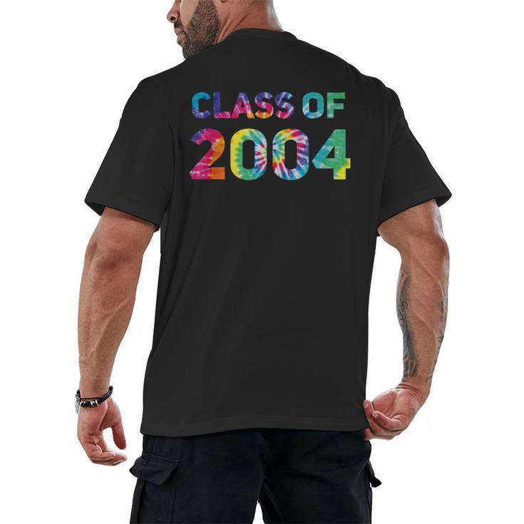 Class Of 2004 School Reunion College Highschool Graduation Men's Back Print T-Shirt