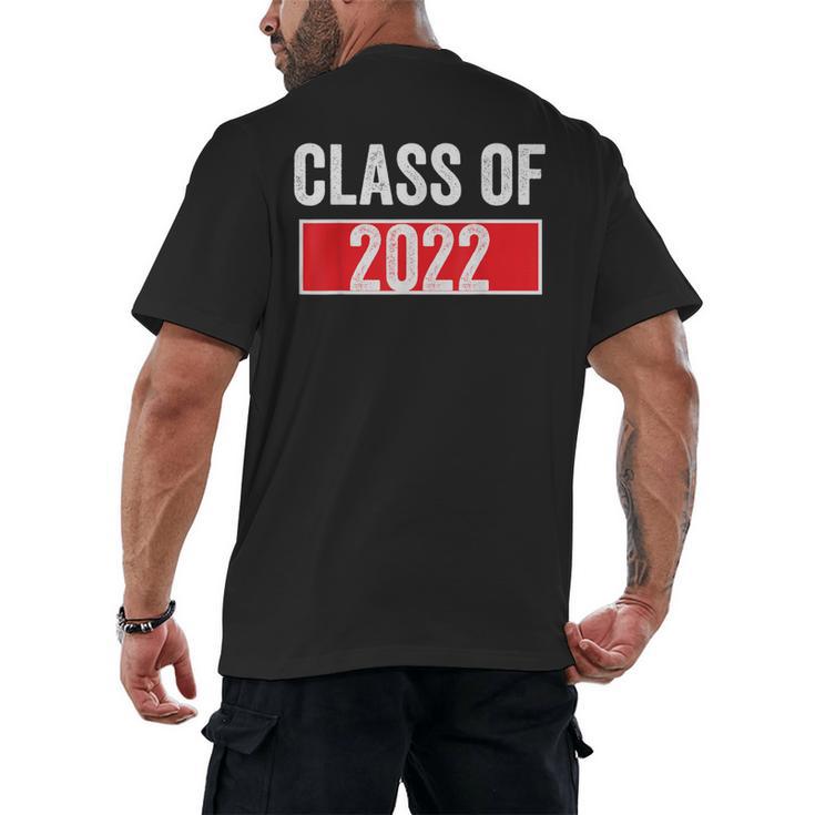 Class Of 2022 Future Graduation Tee Men's Back Print T-Shirt