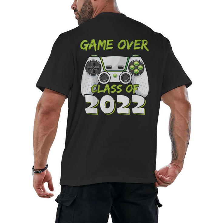 Class Of 2022 Graduate Senior 2022 Graduation Men's Back Print T-Shirt