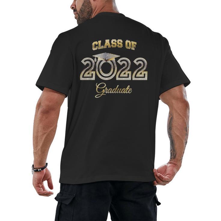 Class Of 2022 Graduation Senior Graduate Matching Grad Men's Back Print T-Shirt