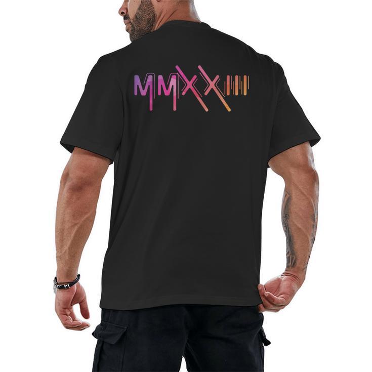 Class Of 2023 Senior 23 Graduation Idea Roman Numeral Men's Back Print T-Shirt