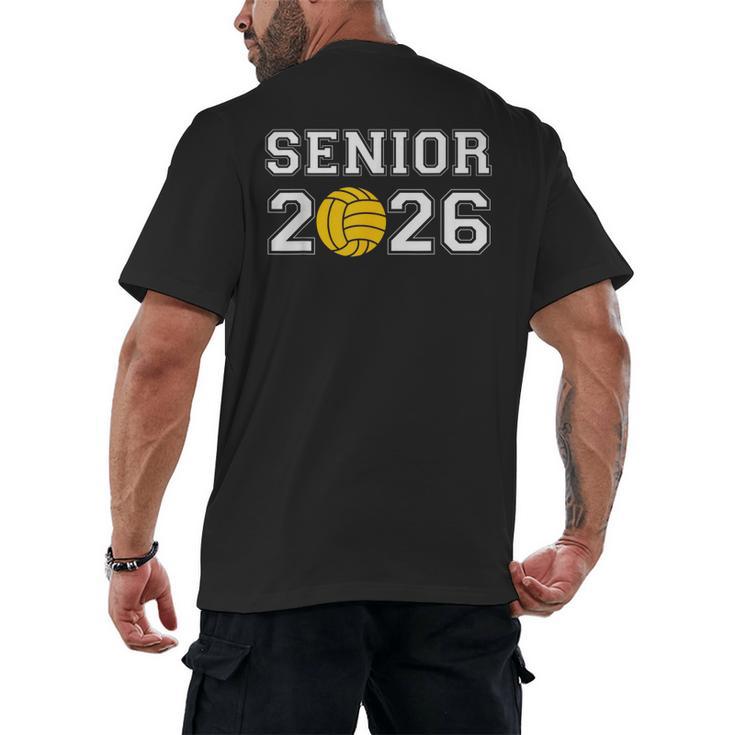 Class Of 2026 Graduation Waterpolo Senior 2026 Water Polo Men's Back Print T-Shirt