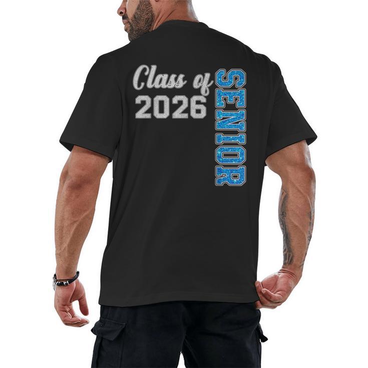 Class Of 2026 Senior Shirt Graduation 2026 Men's Back Print T-Shirt