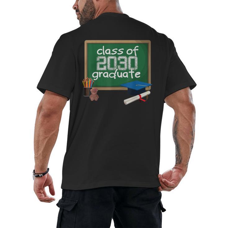 Class Of 2030 TShirt Kindergarten Graduation Tee 2018 Men's Back Print T-Shirt