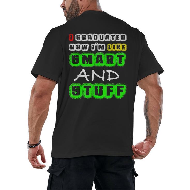 College High School Graduation Senior 2018 TShirt Men's Back Print T-Shirt