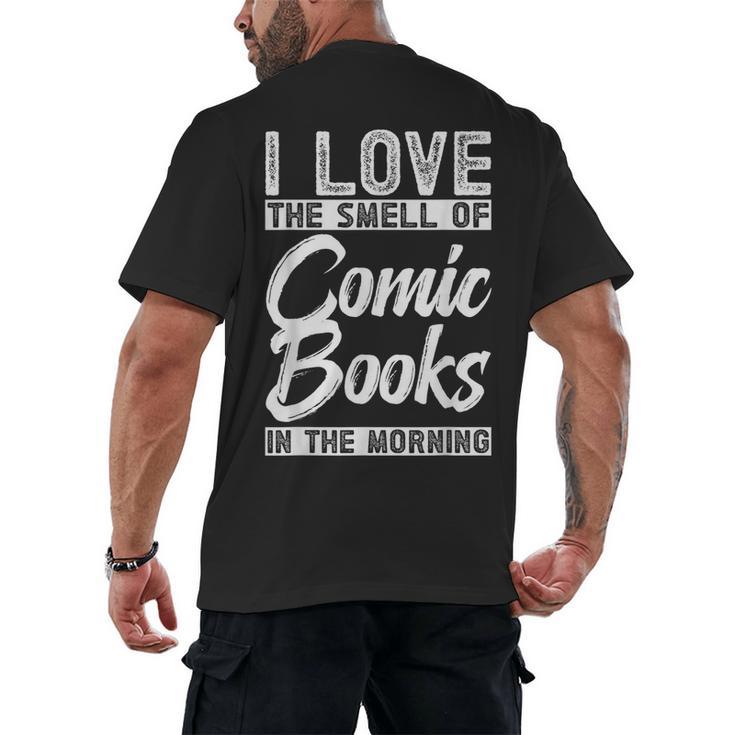 Comic Book Men's Back Print T-Shirt