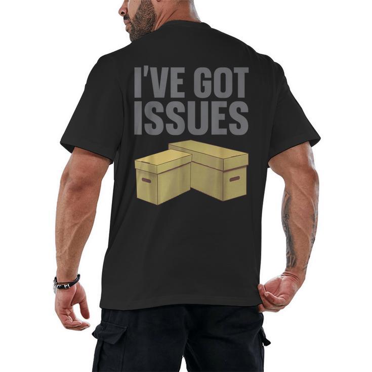 Comic Books Art For Men Women Collector Comic Book Lover Men's Back Print T-Shirt