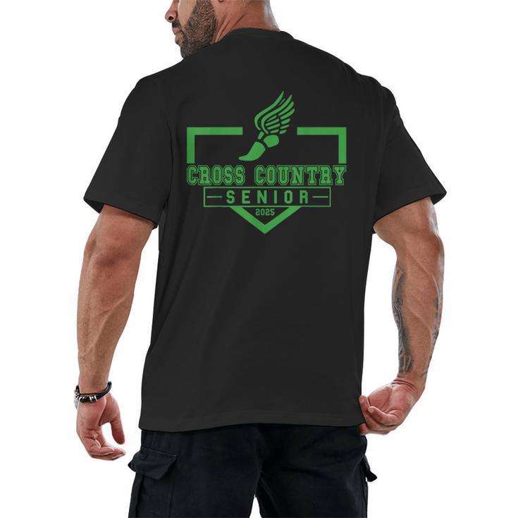 Cross Country Senior Night Senior 2025 Graduation Party 23 Men's Back Print T-Shirt