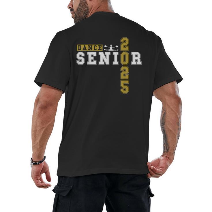 Dance Senior Night Dance Senior 2025 Graduation 14 Men's Back Print T-Shirt