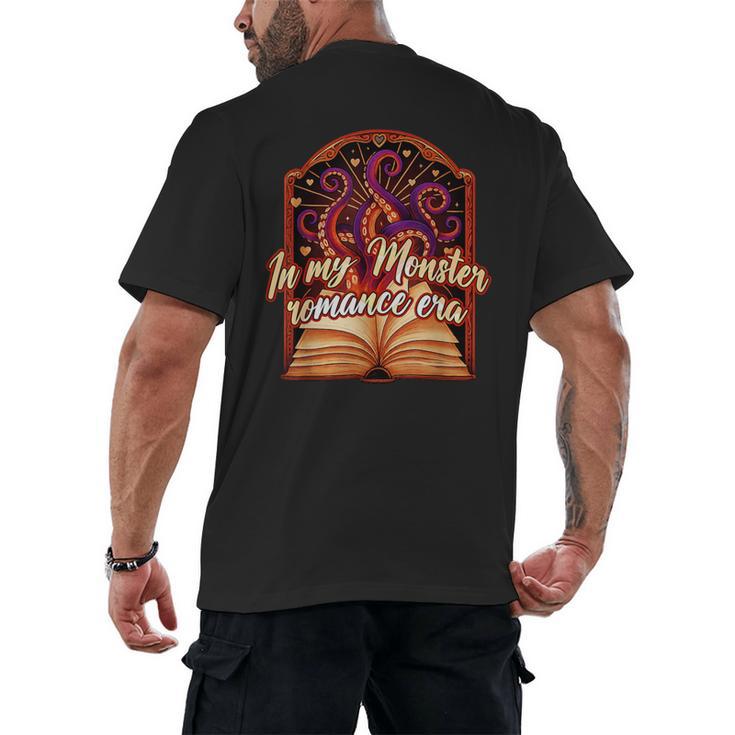 Dark Romance Smut Reader Spicy Book In My Monster Romance Men's Back Print T-Shirt