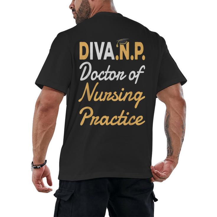 DNP Doctoral Graduation For Doctor Of Nursing Practice Men's Back Print T-Shirt