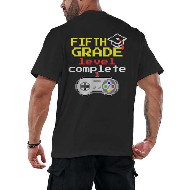 Fifth Grade Graduation Video Game Shirt Men's Back Print T-Shirt