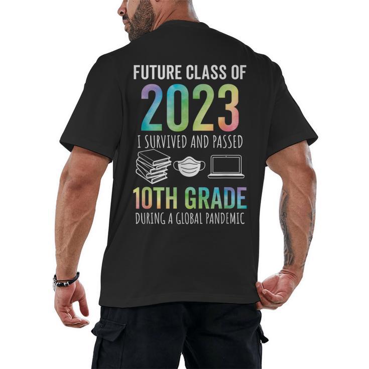 Future Class Of 2023 10th Grade Graduation 2021 Men's Back Print T-Shirt