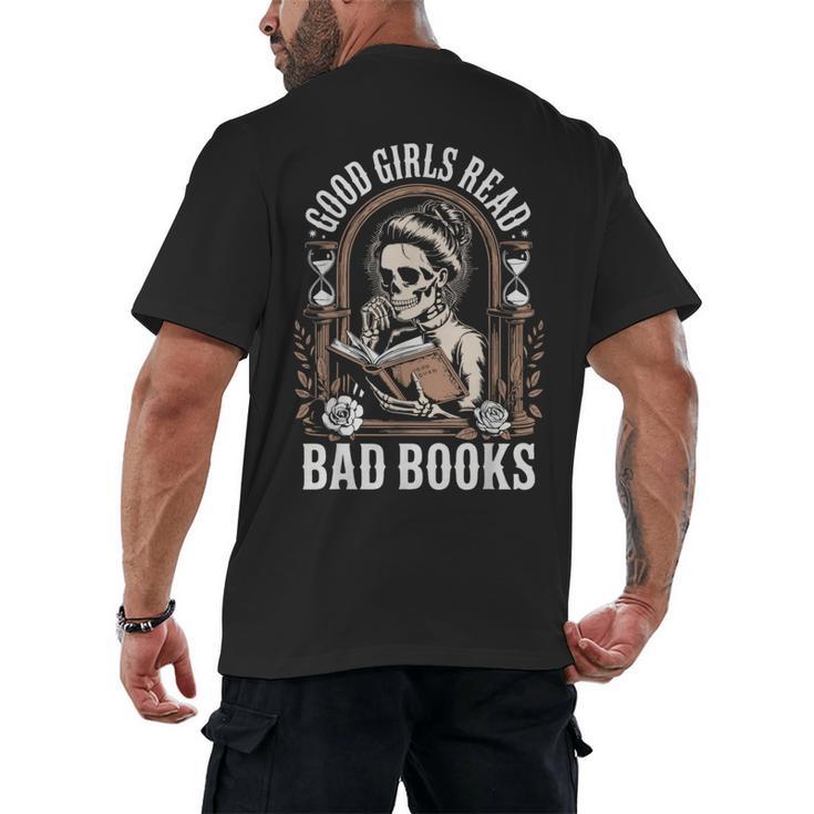 Good Girls Read Bad Books Men's Back Print T-Shirt