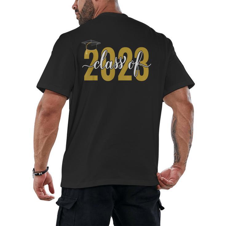 Graduation 2023 Class Of 2023 Men's Back Print T-Shirt