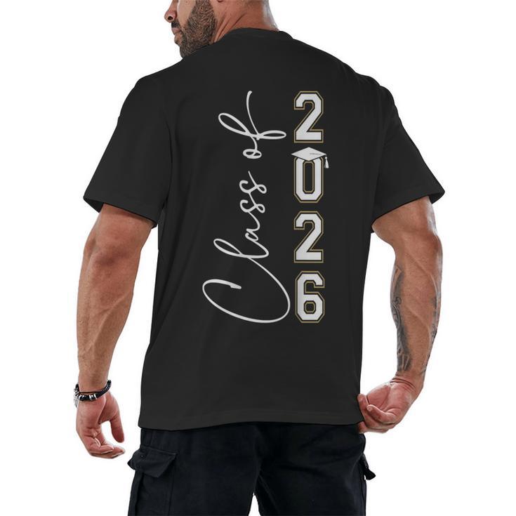 Graduation Class Of 2026 Men's Back Print T-Shirt