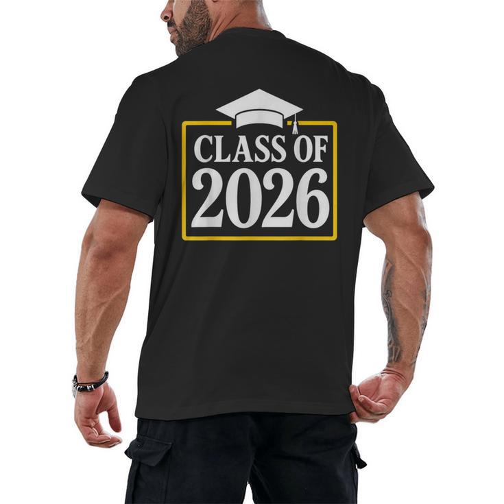 Graduation Class Of 2026 Senior 2026 Men's Back Print T-Shirt
