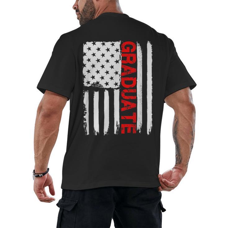 Graduation High School College Flag Graduate T Shirt 2018 Men's Back Print T-Shirt