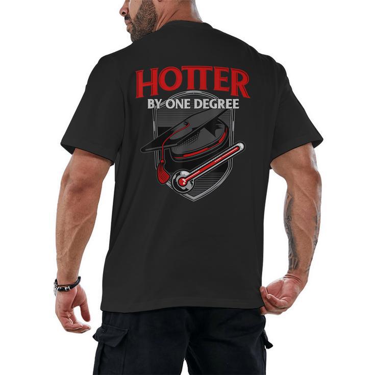 Graduation T Shirt Hotter By One Degree Men's Back Print T-Shirt