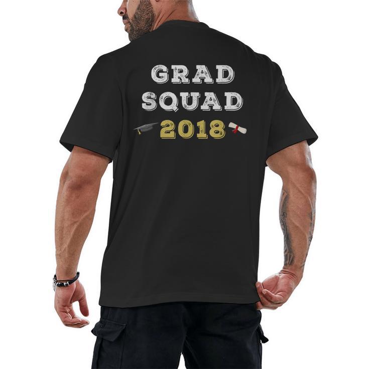 High School College Graduation Family Graduation Shirts Men's Back Print T-Shirt