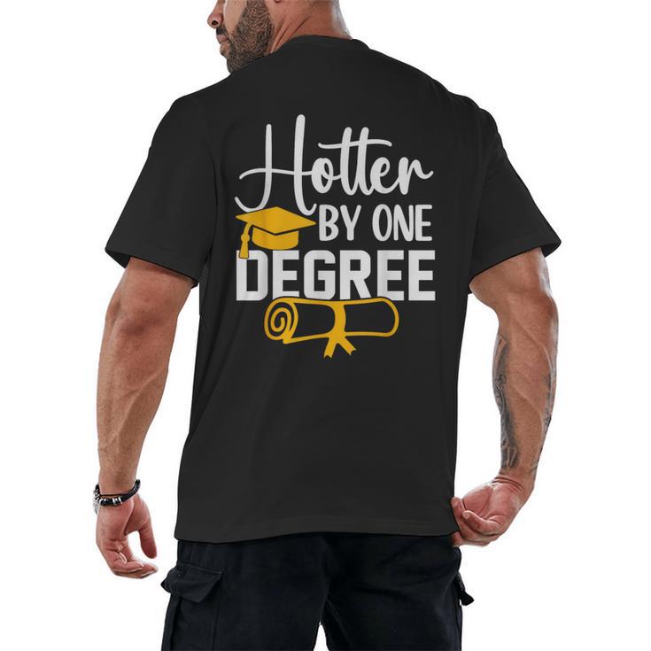 Hotter By One Degree Graduation 2025 Men's Back Print T-Shirt