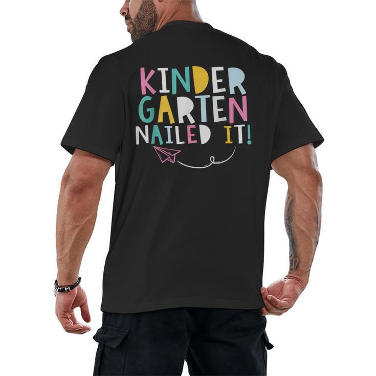 KINDERGARTEN Graduation TShirt 2018 Last Day Of School Men's Back Print T-Shirt