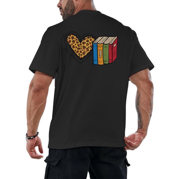 Love Reading Book Librarian Across America Men Women Kids Men's Back Print T-Shirt