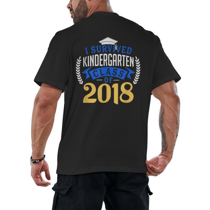 Pre School Graduation Shirts Graduate Grad  2018 Men's Back Print T-Shirt