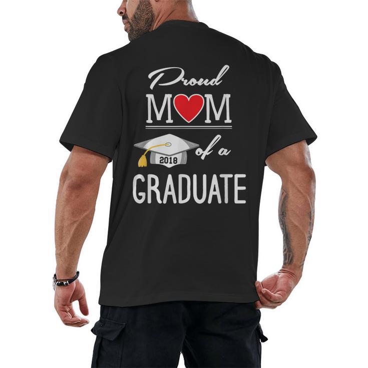 Proud Mom Of A High School Graduation Senior Mom Shirt Men's Back Print T-Shirt