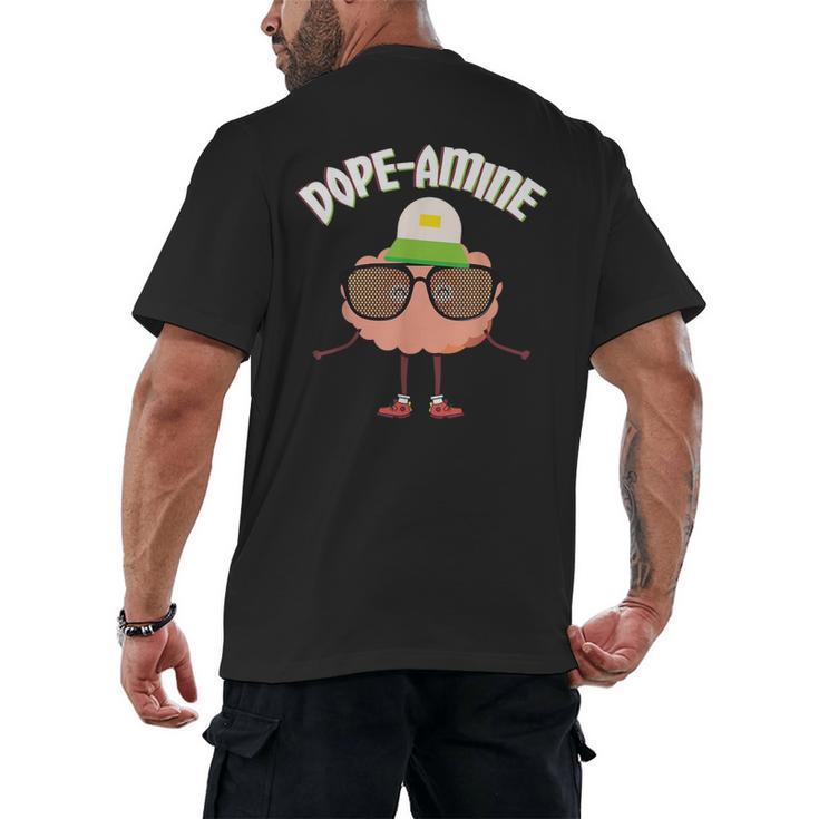 Psychology Major PsyD PhD 2024 Dopamine Graduation Men's Back Print T-Shirt