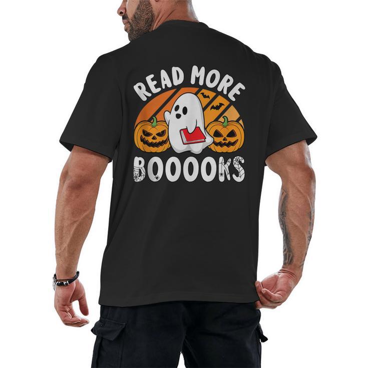 Read More Books Teacher Halloween Men Women Men's Back Print T-Shirt