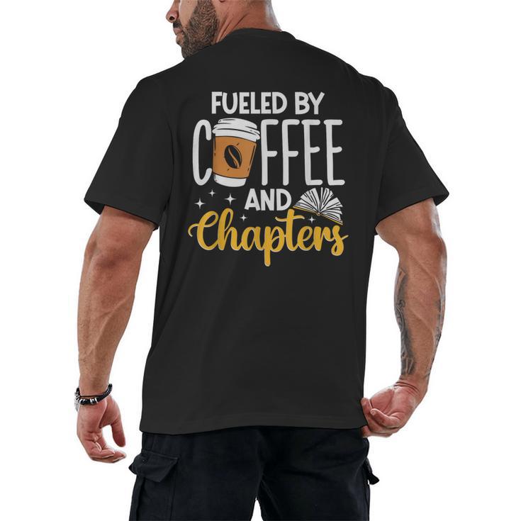 Reading Books Bookcase Book Club Bibliophile Men's Back Print T-Shirt