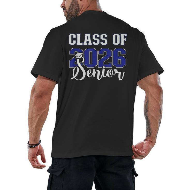 Senior 2026 Class Of 2026 Graduation 2026 Men's Back Print T-Shirt