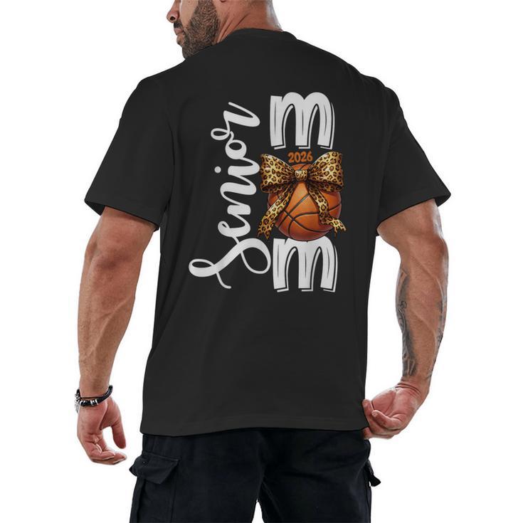 Senior Basketball Mom Class Of 2026 Player Graduation Grad Men's Back Print T-Shirt