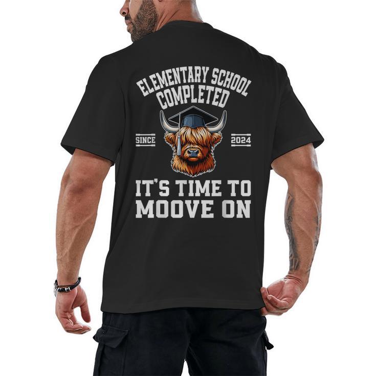 Senior Class Of 2024 Elementary School Graduation Men's Back Print T-Shirt