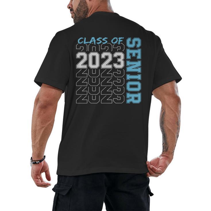 Senior Graduation Class Of 2023 Cute Senior 2023 Men's Back Print T-Shirt