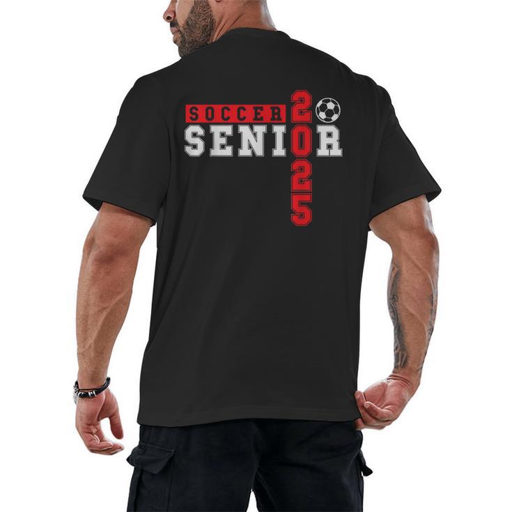 Soccer Senior Night Soccer Senior 2025 Graduation 5 Men's Back Print T-Shirt