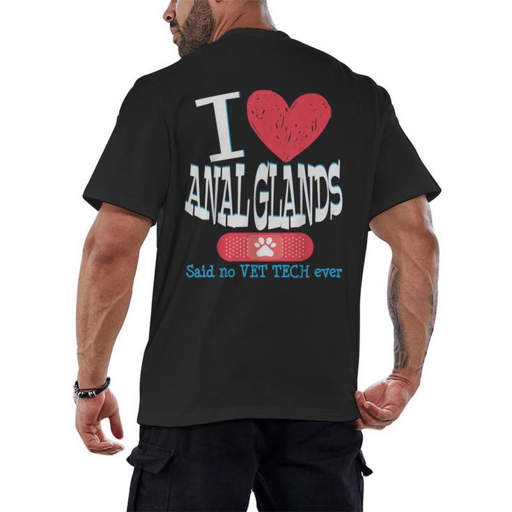 Veterinary Technician Graduation Shirt Vet Tech Men's Back Print T-Shirt