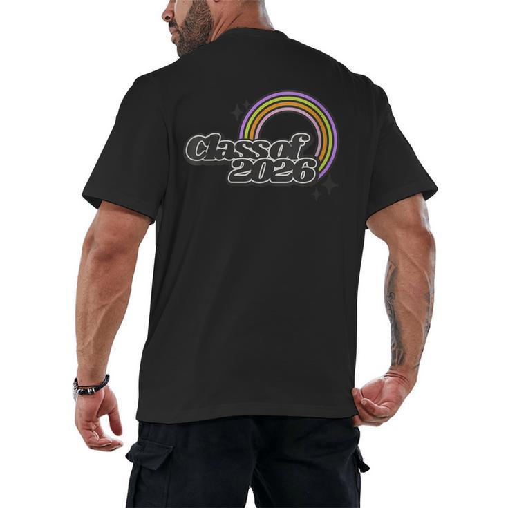 Women's Class Of 2026 Graduation Special Occasion Men's Back Print T-Shirt